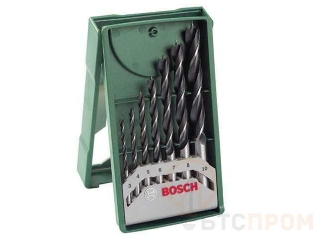 Набор сверл по дереву 7шт(3-4-5-6-7-8-10мм) (BOSCH) 2607019580 фото в каталоге от BTSprom.by  Набор сверл по дереву 7шт(3-4-5-6-7-8-10мм) (BOSCH) 2607019580 фото в каталоге от BTSprom.by
