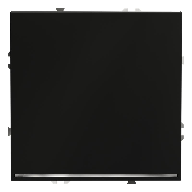 переключатель проходной 1-кл. сп s70 10а с подсветкой механизм черн. матов. voltum vls010408 от BTSprom.by