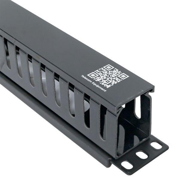  Органайзер кабельный TERACOM PRO с крышкой 19дюйм 1U пластик. черн. EKF TRP-1CORF-PL-BK фото в каталоге от BTSprom.by