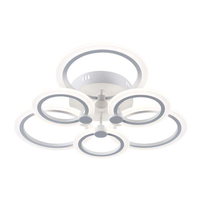 светильник светодиодный blanca 6094-106 108вт 3000к-6000к потолочн. модерн с пультом rivoli б0052645 от BTSprom.by