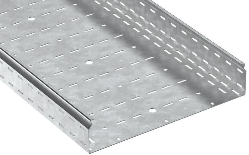 Лоток листовой перфорир. 100х500 L3000 сталь 1.5мм HDZ ESCA 7 IEK CLP10-100-500-150-3-M-HDZ от BTSprom.by