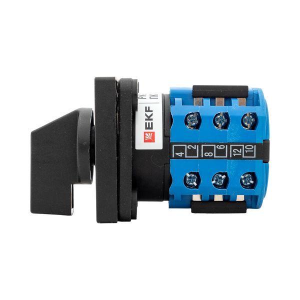 Переключатель кулачковый ПК-1-94 4п 10А для амперметра EKF pk-1-94-10 фото в каталоге от BTSprom.by