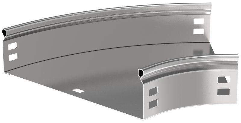 Угол для лотка плавный 45град. 500х80 Г01 ESCA IEK CPG01-0-45-080-500 от BTSprom.by