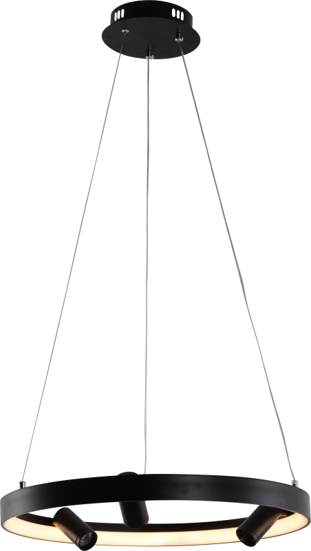 светильник подвесной (подвес) selena 6147-101 led 77вт 3000-6000к с пультом rivoli б0062238 от BTSprom.by