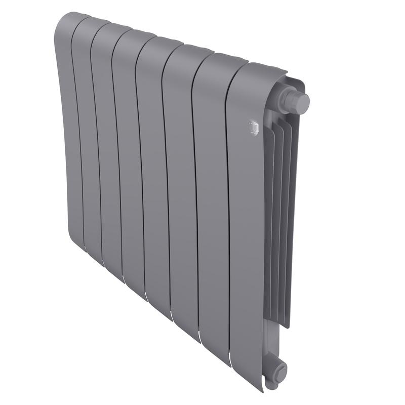радиатор infinity 500 vr80 8 секц. биметал. silver satin royal thermo нс-1658389 от BTSprom.by