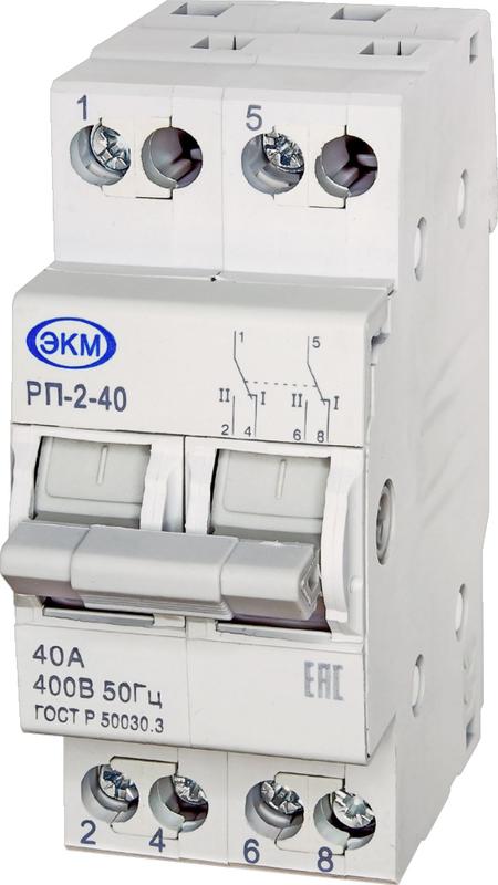 переключатель реверсивный рп-2-40 меандр a8302-19912240 от BTSprom.by