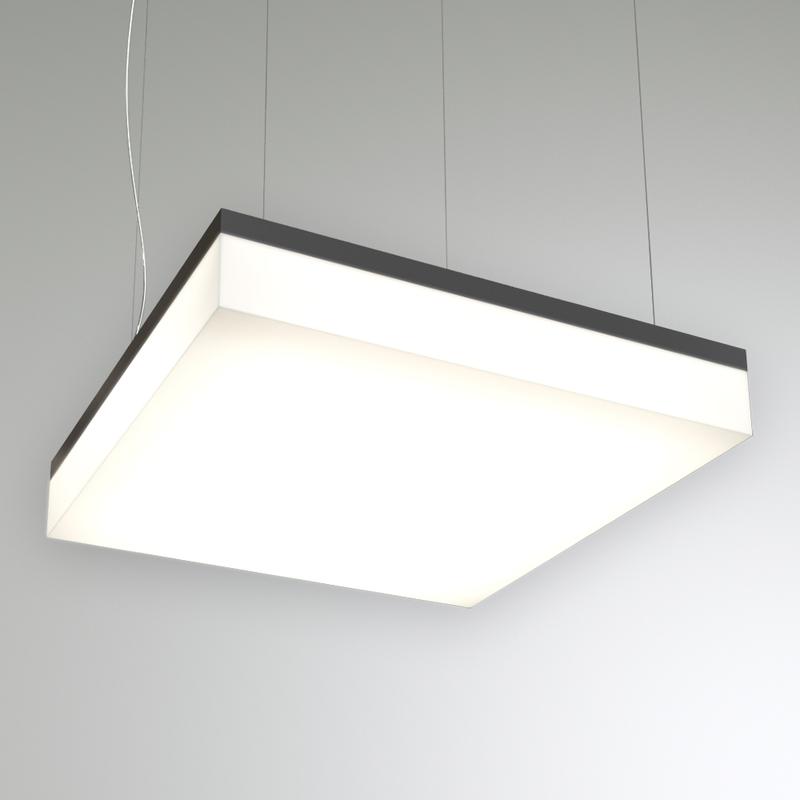 светильник светодиодный rve-lbх-lumo-boх-1070-p 184вт 4000к 1070х1070х130мм квадрат подвесной бел. rvelektro rve00002244 от BTSprom.by