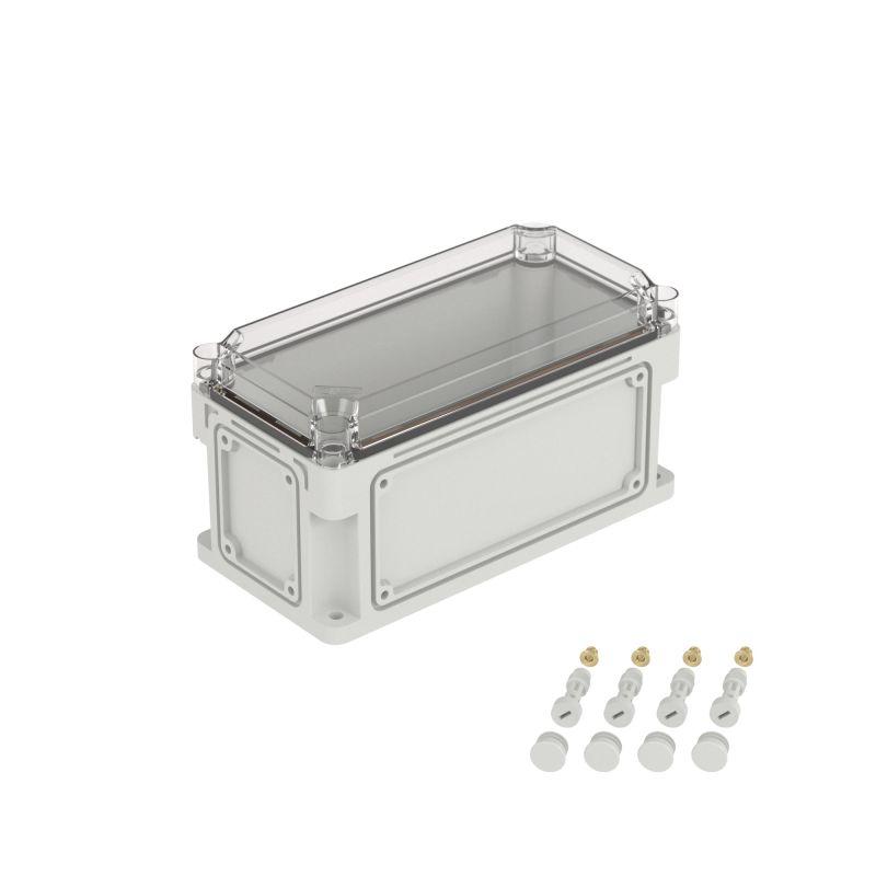 корпус 300х150х160мм ip67 с прозр. крышкой 35мм с фланцами пластик. dkc 531311 от BTSprom.by