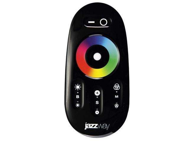 контроллер prc-4000rf rgb bl (черный)   12/24v 216/432вт jazzway 1019295 от BTSprom.by