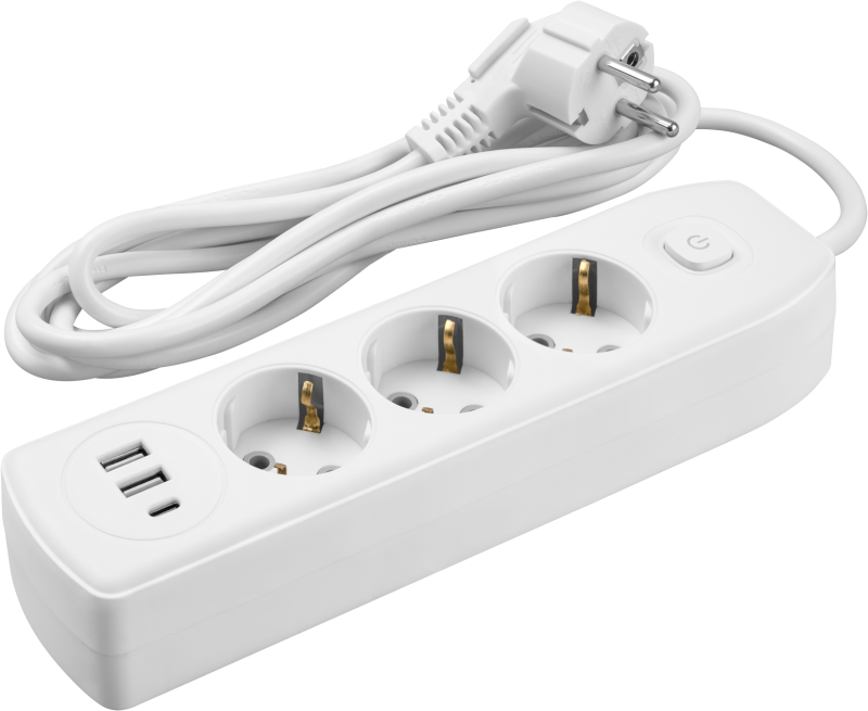 удлинитель 90 840 ope-usb-03-500-esc-3x1 онлайт 90840 от BTSprom.by