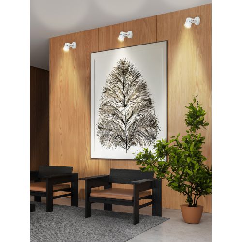  Светильник OL4 GU10 WH накладной бел. Эра Б0044267 фото в каталоге от BTSprom.by