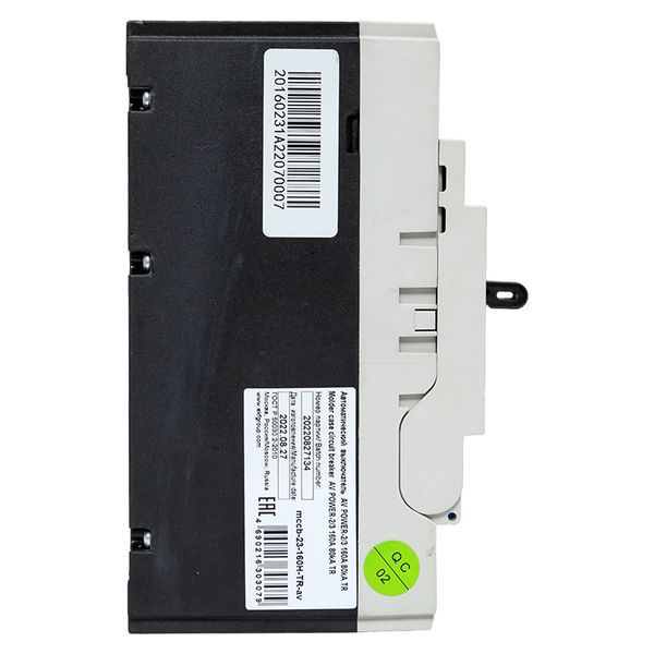  Выключатель автоматический 160А 80кА AV POWER-2/3 TR AVERES EKF mccb-23-160H-TR-av фото в каталоге от BTSprom.by