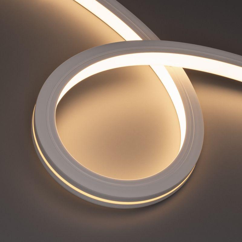 лента светодиодная moonlight-top-x280-20x20mm 24v warm 3000к 10вт/м ip67 wire x1 боков. вывод кабеля герметичная (уп.15м) arlight 044350 от BTSprom.by