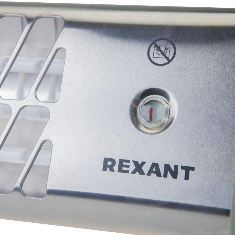  Обогреватель электрический инфракрасный панельный 1.5кВт с кварцевыми лампами в стальном корпусе с регулировкой мощности сер. Rexant 60-0059 фото в каталоге от BTSprom.by