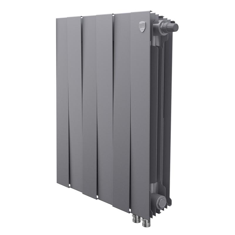 радиатор pianoforte 500 vdr80 6 секц. биметал. silver satin royal thermo нс-1506373 от BTSprom.by