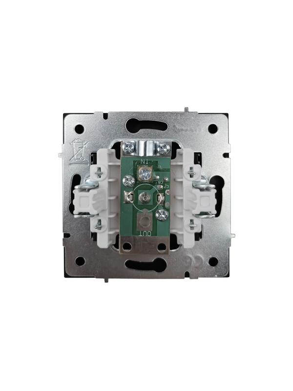  Розетка ТВ оконечная СП ZIMA IP20 черн. бархат LEZARD 704-4288-130 фото в каталоге от BTSprom.by