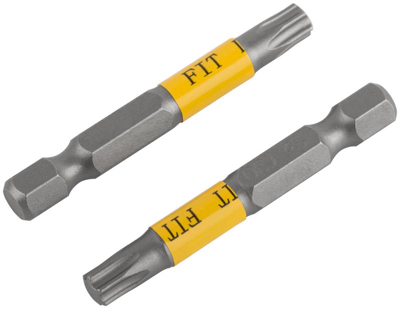  Набор бит кованые сталь S2 односторонние 50мм Т30 профи блистер (уп.2шт) FIT 57519 фото в каталоге от BTSprom.by