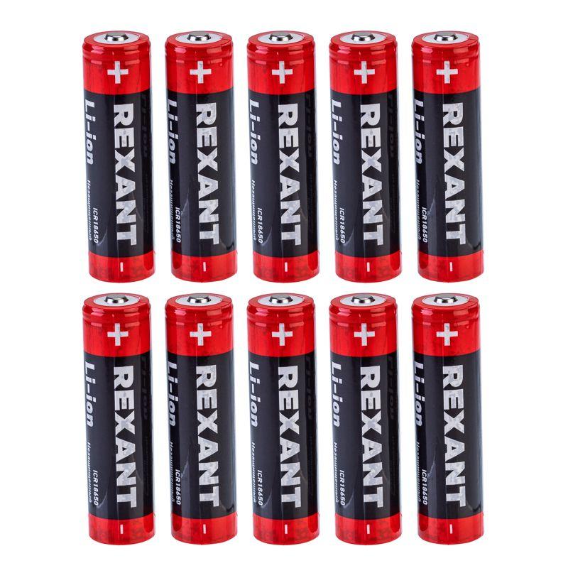  Аккумулятор Li-ion 18650 3.7В 2600мА.ч unprotected Rexant 30-2020 фото в каталоге от BTSprom.by