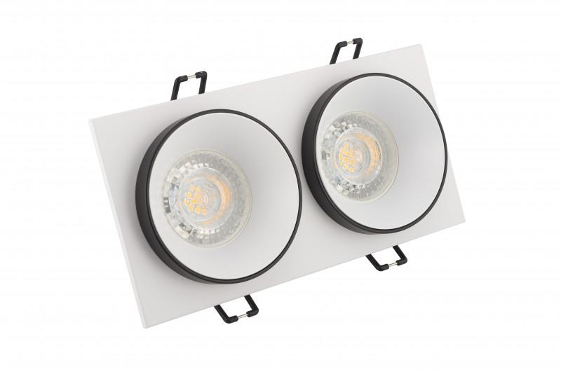  Светильник 50Вт GU10 IP20 встраив. алюм. черн. DENKIRS 598763 фото в каталоге от BTSprom.by