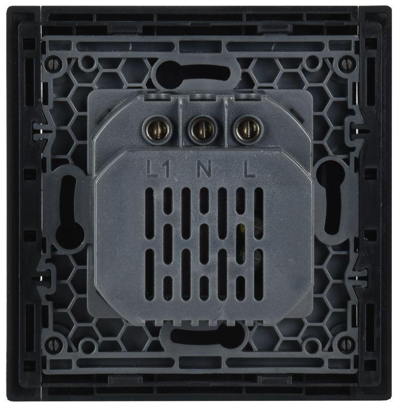  Выключатель карточный FORTE&PIANO 30А FP143 черн. IEK FP-V11-0-10-1-K02 фото в каталоге от BTSprom.by