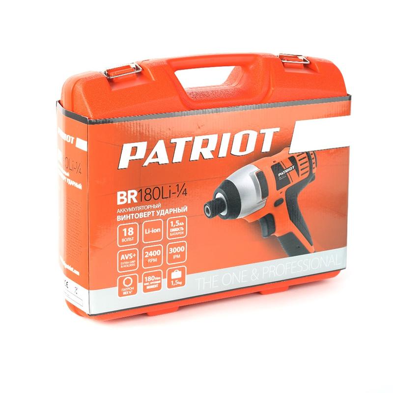 винтоверт ударный br 180-1/4 ues patriot 180301585 от BTSprom.by