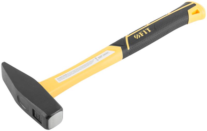  Молоток кованый Профи 800г фибергласовая усилен. ручка FIT 44337 фото в каталоге от BTSprom.by