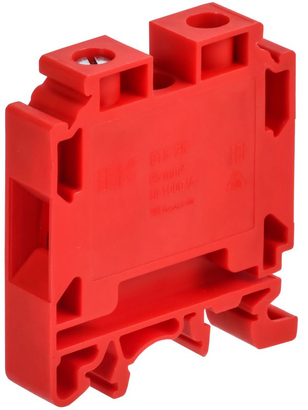 клемма винтовая cts 25кв.мм красн. armafix iek af-ct10-00-k04-025 от BTSprom.by