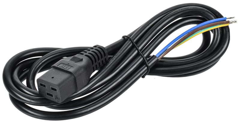 кабель электропитания pdu 3х1.5 2м c19-б/р itk pc-c19-2m от BTSprom.by