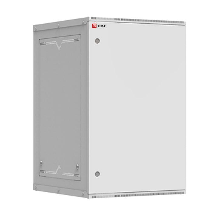 шкаф телекоммуникационный astra a 18u 600х650 настенный разборный дверь металл proxima ekf itb18m650d от BTSprom.by