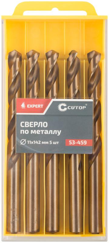  Сверло по металлу EXPERT 11х142мм (уп.5шт) Cutop 53-459 фото в каталоге от BTSprom.by