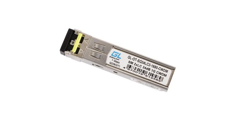 модуль sfp cwdm 1гбит/с два волокна sm 2xlc 1450нм 34db nikomax gl-ot-sg34lc2-1450-cwdm от BTSprom.by