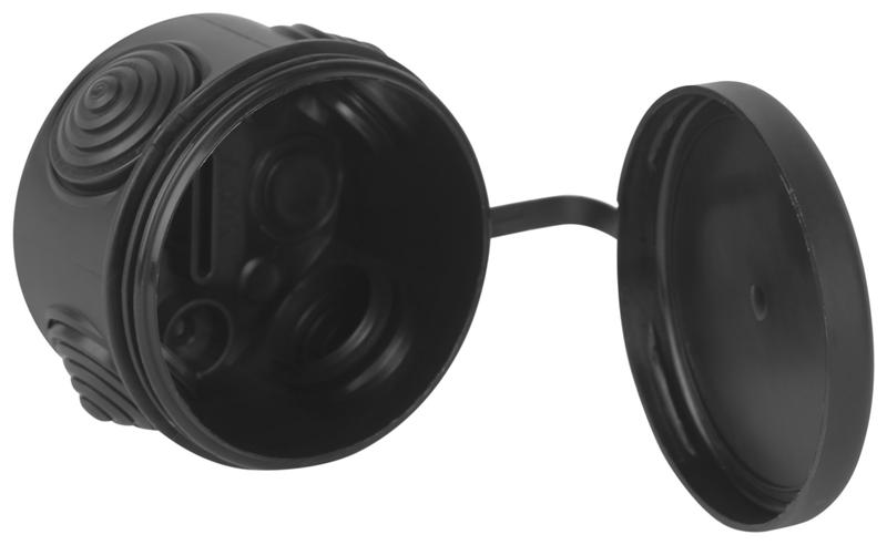  Коробка Тусо распаячная для ОП 60х40мм УХЛ1 черн. Ruvinil 67010МЧ фото в каталоге от BTSprom.by