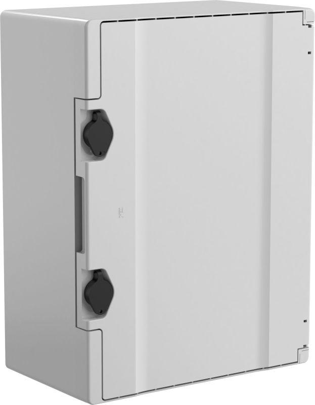 корпус щмпп tetra 5 400х300х170мм ip65 пластик. iek tr5-12-n-040-30-17-65 от BTSprom.by