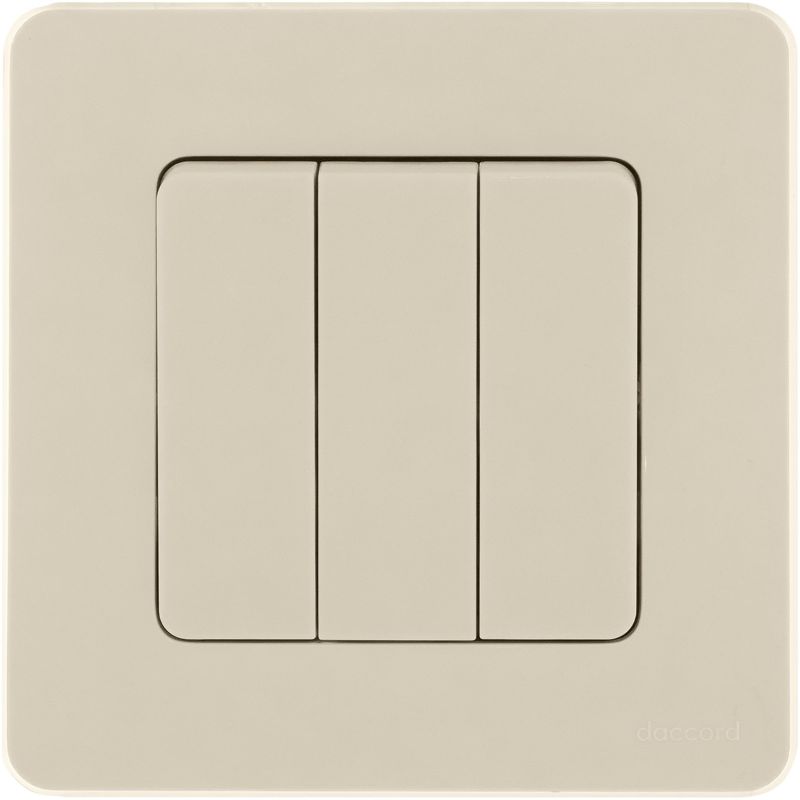  Выключатель 3-кл. Inspiria 10АХ 250В винтов. зажимы сл. кость IEK 673541 фото в каталоге от BTSprom.by