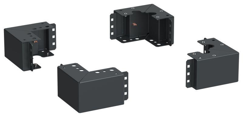 уголок цоколя h=100мм черн. linea s (уп.4шт) itk ls-bc05-b0-01 от BTSprom.by