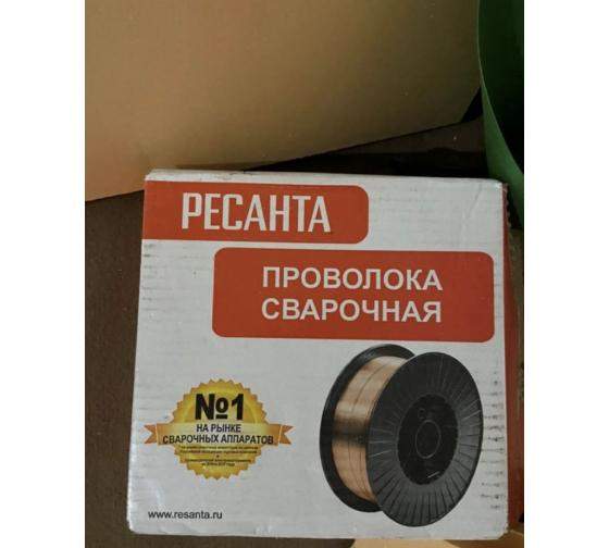 Проволока сварочная СВ-08Г2С Ф0.8мм катушка 5кг Ресанта 71/6/53 фото в каталоге от BTSprom.by