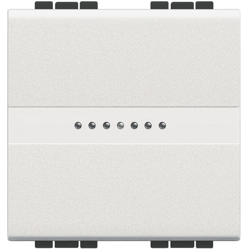 переключатель промежуточный 1-кл. 2мод. сп livinglight 16а ip20 axial авт. клеммы бел. leg btc n4054m2 от BTSprom.by