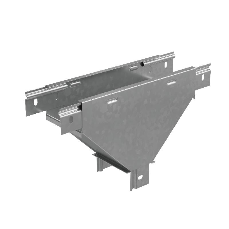 Отвод для лотка Т-образ. вертикал. вниз 300х50 "ПЛЮС" TDVplus50-300 INOX304 КМ PL6229 от BTSprom.by