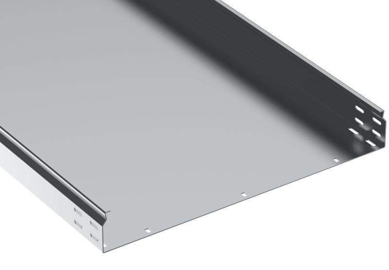 Лоток листовой неперфорир. 80х600 L2000 сталь 2.0мм ESCA 7 IEK CLN10-080-600-200-2 от BTSprom.by