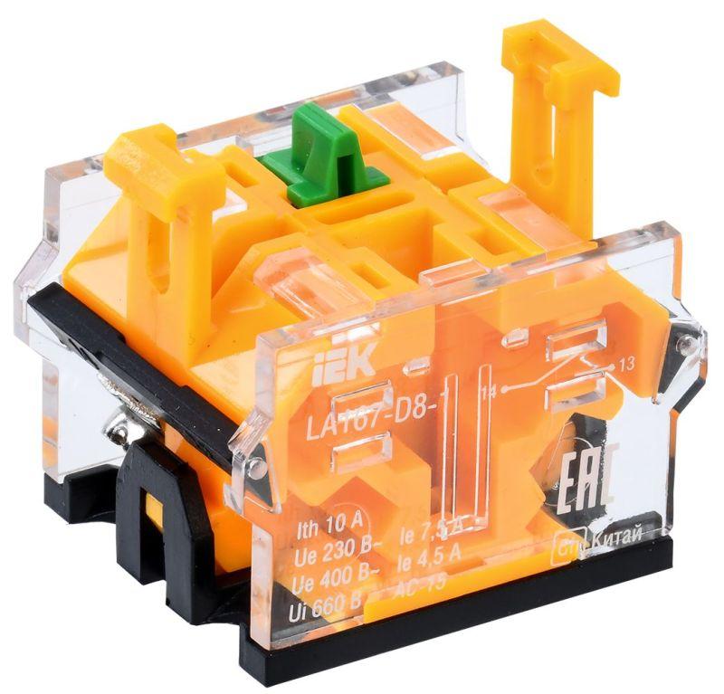 контакт дополнительный для светосигнал. арм. 1з для d8 iek bdk30-1 от BTSprom.by