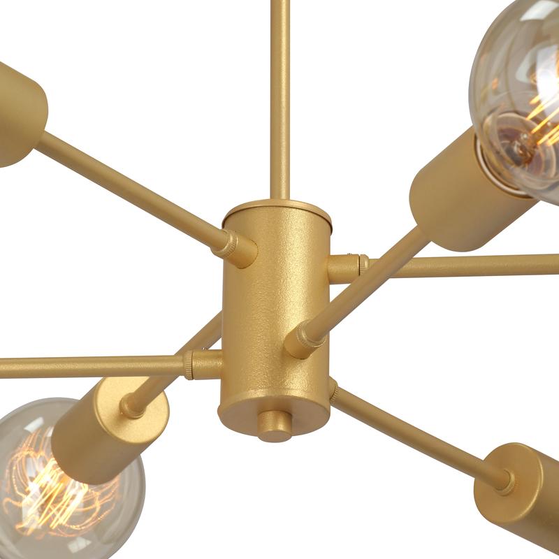 люстра 6xe27 макс. 40вт vitaluce v3994-8/6pl от BTSprom.by