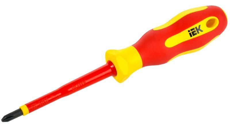 отвертка диэлектрическая ph2х100 т2 arma2l 5 iek a2l5-sc30-t2-ph-20-100 от BTSprom.by