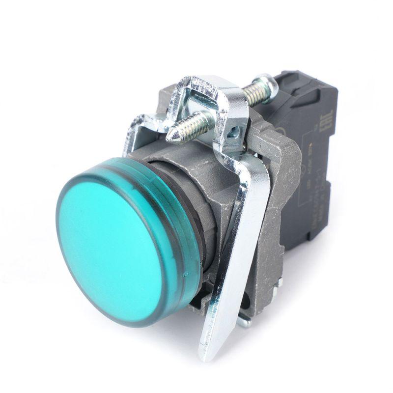 лампа светосигнальная d22мм 230-240в ac зел. в сборе se sb4bvm3 от BTSprom.by