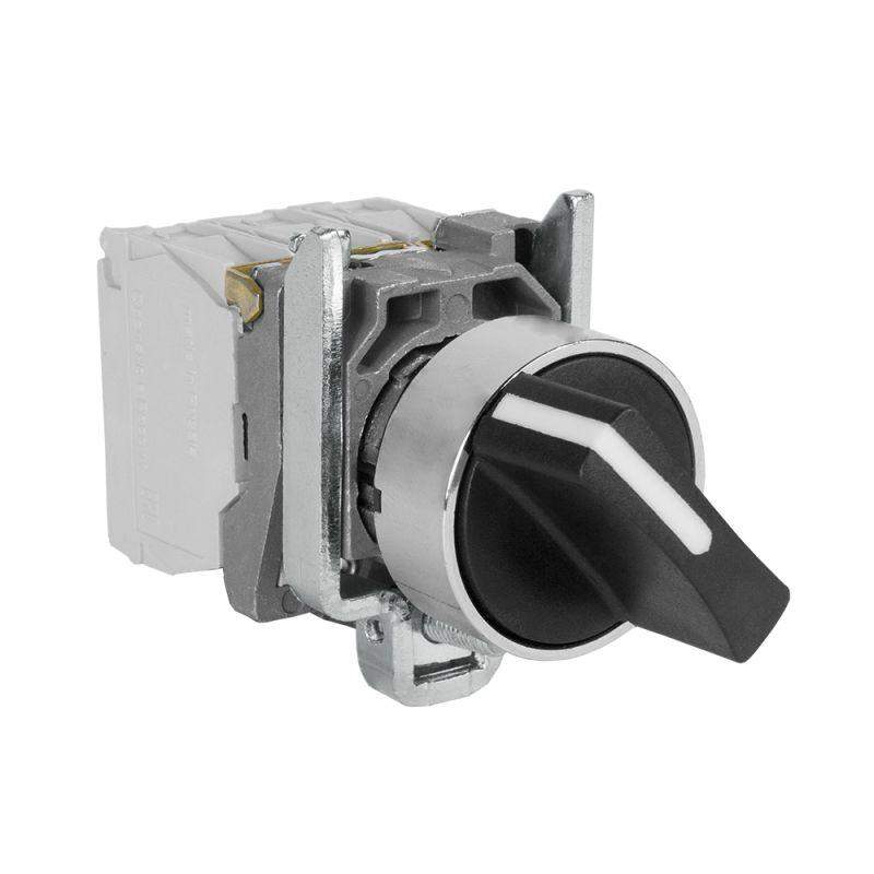  Переключатель КПЕ1121РС 2но+1нз ручка фикс 2поз IP40 черн. КЭАЗ 271787 фото в каталоге от BTSprom.by