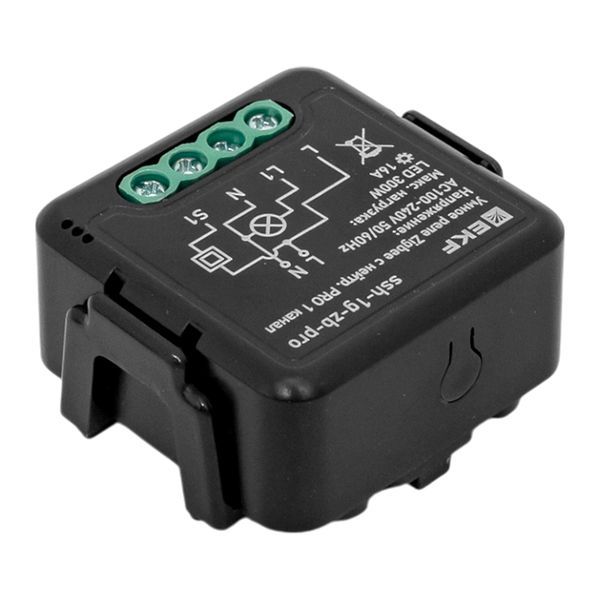  Реле умное в подрозетник 1-канальное Zigbee Connect Select 16А с нейтралью EKF PRO ssh-1g-zb-pro фото в каталоге от BTSprom.by