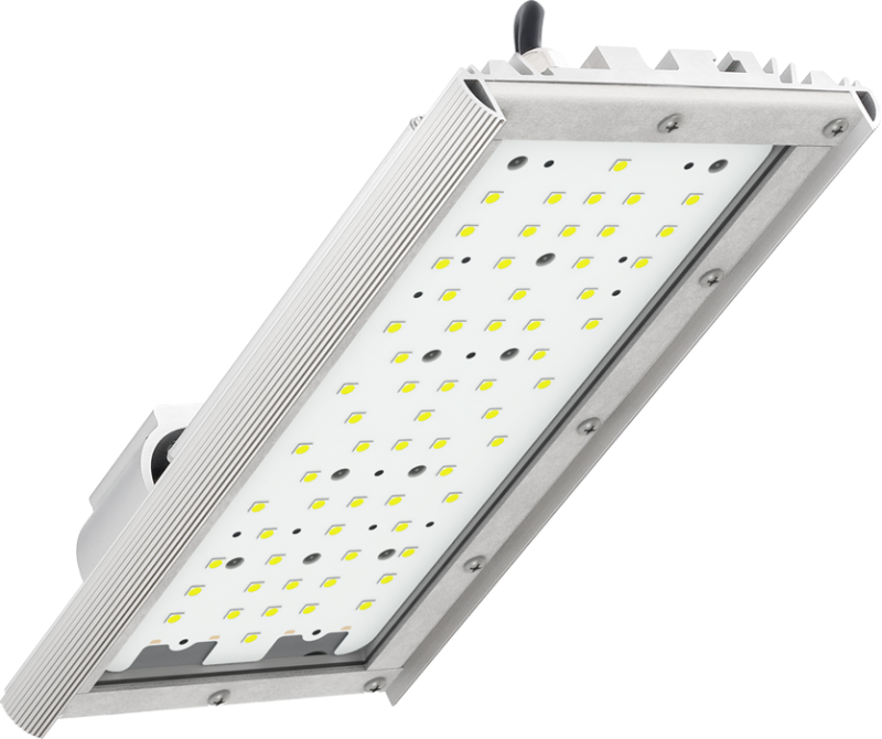 светильник светодиодный unit glass pro 70/11200д 11200лм 70вт 4000к ip67 0.95pf 80ra кп<1 консоль прозр. diora dugpro70d-pz-4k-c от BTSprom.by