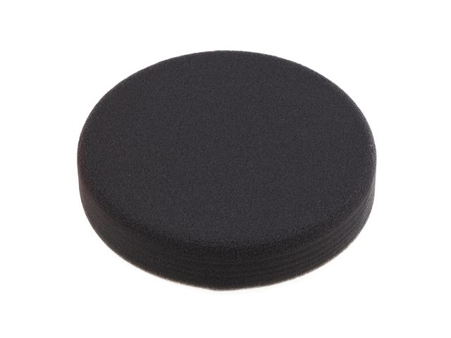 полировальный круг 150/30мм, на липучке (черный, мягкий) (wortex) pms1530b2019 от BTSprom.by