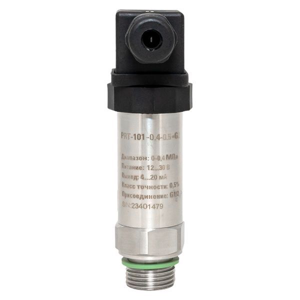  Преобразователь давления PRT-101 0-0.4 MПа G1/2 0.5проц. EKF PRT-101-0.4-0.5-G2 фото в каталоге от BTSprom.by