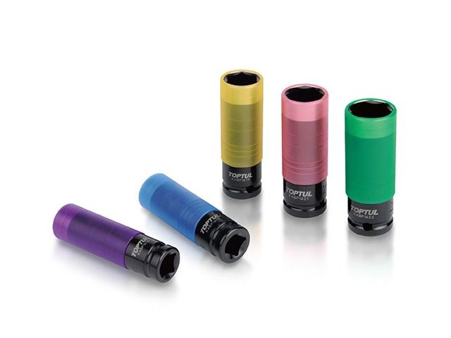 головка ударн. 1/2" 17мм для литых дисков toptul (длина - 86 мм) kabp1617 от BTSprom.by