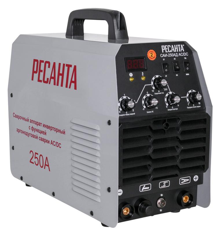  Инвертор сварочный САИ- 250АД AC/DC Ресанта 65/59 фото в каталоге от BTSprom.by
